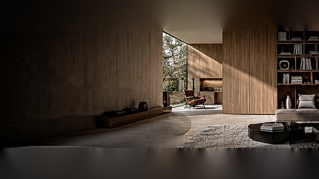 Modern interior shaped by curated Millimetre surfaces